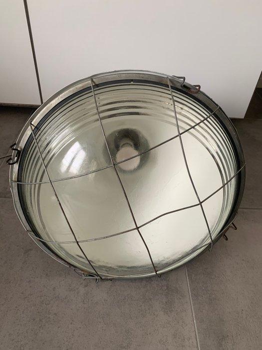 Mesko - Gekooide hanglamp - IP44 - Glas, IJzer - industriële, Antiek en Kunst, Antiek | Wandborden en Tegels