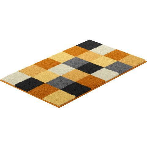 Grund Badmat BONA antisliprug, geruit, zacht (1 stuk), Huis en Inrichting, Badkamer | Badtextiel en Accessoires, Nieuw, Verzenden