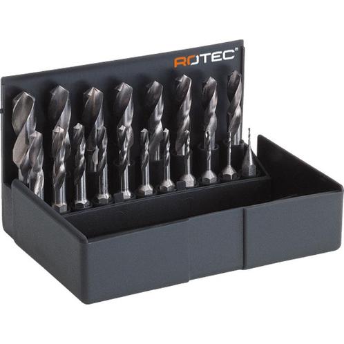 Rotec Boor-bitset 19-delig, Doe-het-zelf en Verbouw, Gereedschap | Boormachines, Nieuw, Verzenden