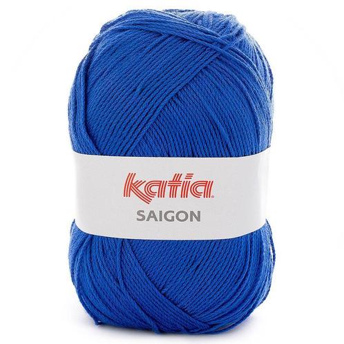 Katia Saigon - 26 kobaltblauw - Acryl Garen, Hobby en Vrije tijd, Breien en Haken, Ophalen of Verzenden