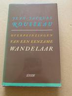Jean-Jacques Rousseau Overpeinzingen v/e Eenzame Wandelaar, Boeken, Ophalen of Verzenden, Zo goed als nieuw