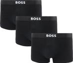 BOSS Korte Boxershorts One 3-Pack Zwart 001 maat XL Heren, Verzenden, Zwart, BOSS, Boxer