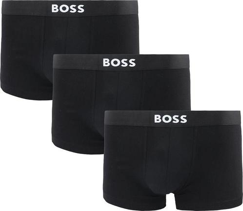 BOSS Korte Boxershorts One 3-Pack Zwart 001 maat XL Heren, Kleding | Heren, Ondergoed, Zwart, Boxer, Verzenden