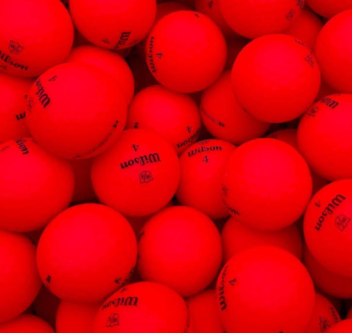 Wilson Staff DUO SOFT OPTIX Rood 25 stuks, Sport en Fitness, Golf, Bal(len), Nieuw, Overige merken, Ophalen of Verzenden