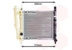 RADIATOR VOOR FIAT UNO I 1983-1989, Ophalen of Verzenden, Nieuw