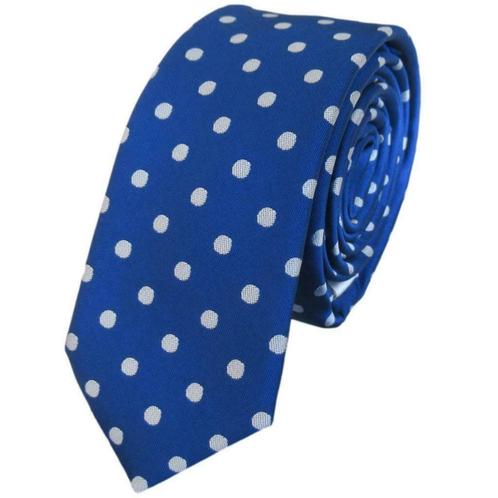 Blauwe stropdas met stippen 5cm • Stropdassen blauw, Kleding | Heren, Stropdassen, Met patroon, Blauw, Nieuw, Verzenden
