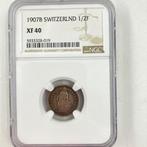 Zwitserland. Silver ½ Franc (Helvetia Series) - NGC, Postzegels en Munten, Munten | Europa | Niet-Euromunten