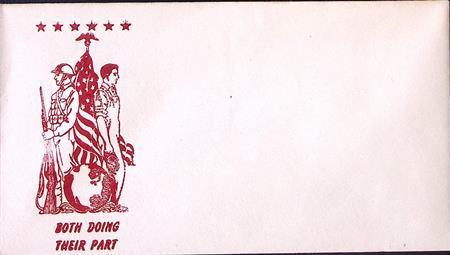 Amerikaanse envelop WWII (lijst optie), Verzamelen, Militaria | Tweede Wereldoorlog, Verzenden