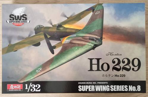Zoukei-Mura SWS08 Horten Ho 229 1:32, Hobby en Vrije tijd, Modelbouw | Vliegtuigen en Helikopters, Verzenden