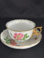 Meissen - Kop en schotel (2) - Porselein - Zeldzaam +