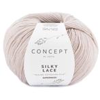 Katia Concept Silky Lace - 184 zeer lichtroze - Merino/Zij, Ophalen of Verzenden, Nieuw