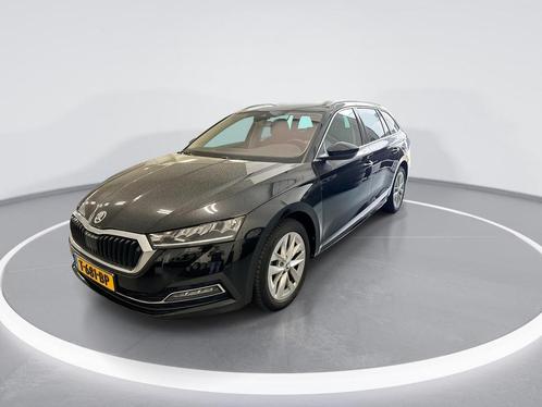 Zakelijke Lease |  Škoda Octavia Combi 1.0 e-Tsi 110pk DSG B, Auto's, Skoda, Lease, Zwart, Automaat, Stationwagon, Overige kleuren