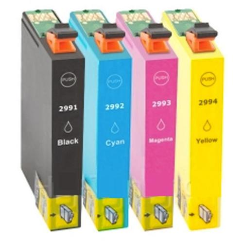 Epson Expression home XP-345 cartridges T2996 XL Set 4 st..., Computers en Software, Printerbenodigdheden, Nieuw, Verzenden