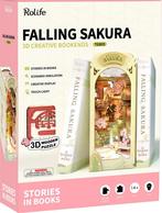 Robotime Boekensteun Falling Sakura DIY Modelbouw Knutselen, Hobby en Vrije tijd, Modelbouw | Overige, Verzenden, Nieuw
