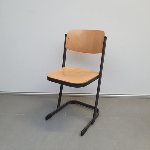 VS schoolstoel - beuken houten zitting (alleen per set), Diversen, Schoolbenodigdheden, Ophalen of Verzenden