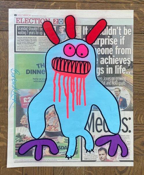 Bortusk Leer - Larry, Antiek en Kunst, Kunst | Schilderijen | Modern