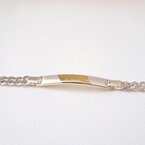 Zonder Minimumprijs - Armband - 18 karaat Geel goud, Zilver, Sieraden, Tassen en Uiterlijk, Armbanden