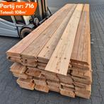 Douglas Zweeds Rabat 4000x190x10-22mm, Doe-het-zelf en Verbouw, Platen en Panelen, Ophalen of Verzenden, Nieuw