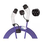 Bar2Charge ST-250 Laadkabel Type 2 Paars – 3,7 kW (1-fase,, Auto diversen, Laadpalen, Verzenden, Nieuw