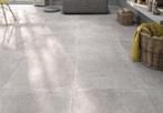 Vloertegel Stone Beton Grijs Mat Betonlook 60x60 (Vloeren), 60 cm of meer, Nieuw, Ophalen of Verzenden, 10 m² of meer