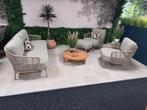 4SO Como/Finn stoel-bank loungeset (5-delig) - SHOWMODEL, Verzenden, Nieuw, Wicker, Loungeset