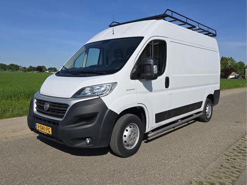 Fiat Ducato 30 2.3 MultiJet L2 H2, Auto's, Bestelauto's, Onderhoudsboekje, Lease, Zwart, Handgeschakeld, Wit, Fiat, Financial lease