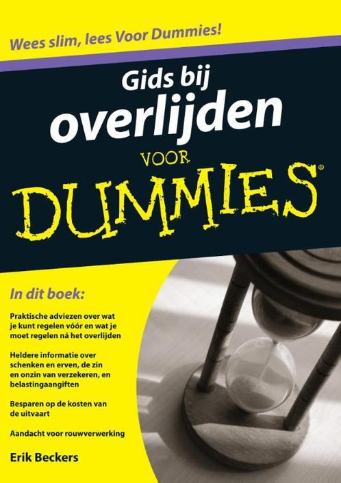 Gids bij overlijden voor Dummies / Voor Dummies Erik Beckers, Boeken, Politiek en Maatschappij, Zo goed als nieuw, Verzenden