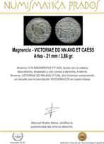 Romeinse Rijk. Magnentius (350-353 n.Chr.). Follis VICTORIAE