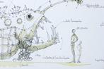 Francois Delaroziere (1963) - Luminaire des grands fionds, Antiek en Kunst