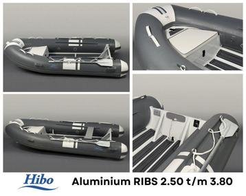 HIBO Aluminium RIBS 2.50 t/m 3.80 | Uit voorraad leverbaar!