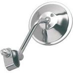Spiegel | Clamp Style Short | Chroom, Motoren, Verzenden, Nieuw