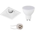 Voordeelset LED Spot Set - Pragmi Zano Pro - GU10 Fitting -, Huis en Inrichting, Metaal of Aluminium, Nieuw, Ophalen of Verzenden