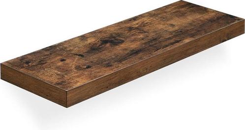 Muurplank - Zwevende plank - Rustieke bruin, Huis en Inrichting, Kasten | Wandmeubels, Nieuw, Ophalen of Verzenden
