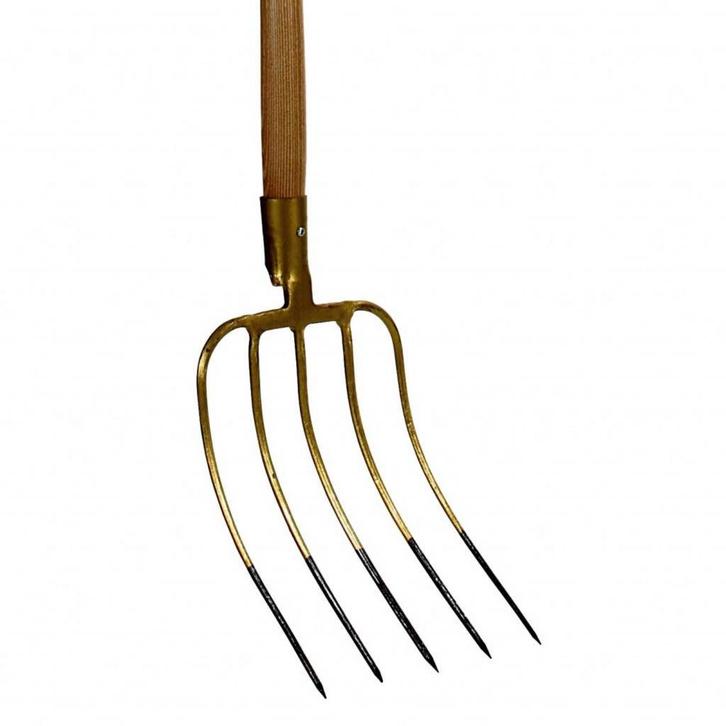 Talen Tools Robuuste Mestvork met 5 Tanden - Vaste Mest -..., Tuin en Terras, Hand-tuingereedschap, Nieuw, Ophalen of Verzenden