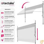 2dekans | tectake - klemluifel - Zonnescherm – Zonneluifel -, Tuin en Terras, Zonneschermen, Ophalen of Verzenden, Zo goed als nieuw