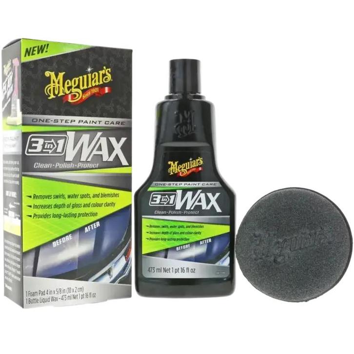 Meguiars 3 in 1 Wax (Exterieur), Auto diversen, Onderhoudsmiddelen, Ophalen of Verzenden