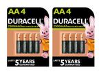 Duracell Rechargeable AA 2500mAh batterijen - oplaadbare, Audio, Tv en Foto, Accu's en Batterijen, Nieuw, Verzenden