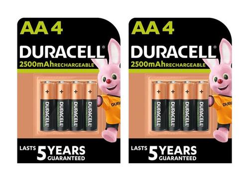 Duracell Rechargeable AA 2500mAh batterijen - oplaadbare, Audio, Tv en Foto, Accu's en Batterijen, Nieuw, Verzenden
