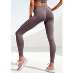 Lascana Naadloze legging Po Push Up met ribstructuur en, Verzenden, Nieuw