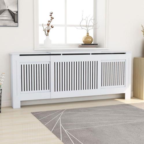 vidaXL Radiatorombouw 205 cm MDF wit, Doe-het-zelf en Verbouw, Verwarming en Radiatoren, Nieuw, Verzenden