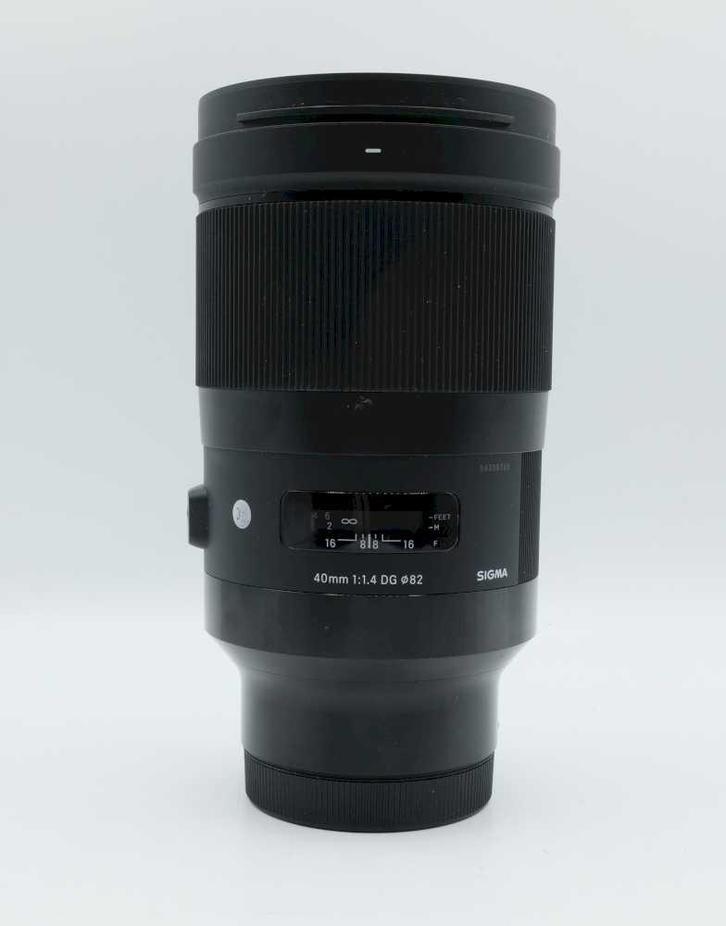 Sigma 40mm f/1.4 DG HSM Art L-mount OCCASION (395), Audio, Tv en Foto, Fotografie | Lenzen en Objectieven, Zo goed als nieuw, Ophalen of Verzenden