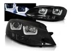 Koplamp units met U-LED Black geschikt voor VW Golf 7, Auto-onderdelen, Verzenden, Nieuw, Volkswagen