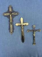 Set van 3 Art deco kruisen (3) - Messing - 1960-1970