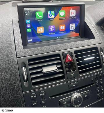 Navigatie mercedes w204 C klasse carplay android 13 usb beschikbaar voor biedingen
