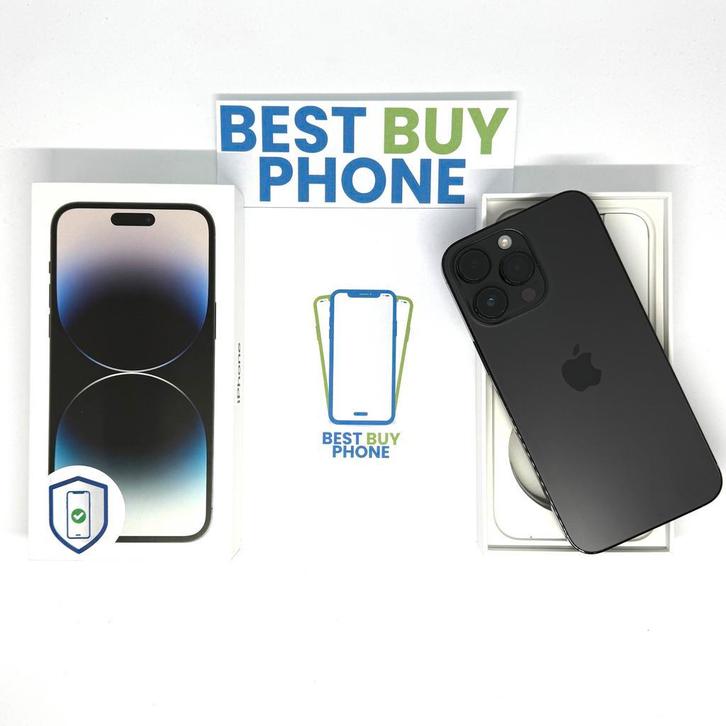iPhone 14 Pro Max 128GB zwart /kras vrij glas /87% batt /gar, Telecommunicatie, Mobiele telefoons | Apple iPhone, Zonder abonnement
