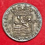 Nederland, Zeeland 6 Stuiver of Scheepjesschelling 1755, Postzegels en Munten, Munten | Nederland