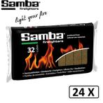 Samba Bruine Aanmaakblokjes - Omdoos 768 Stuks voor BBQ &..., Nieuw, Ophalen of Verzenden