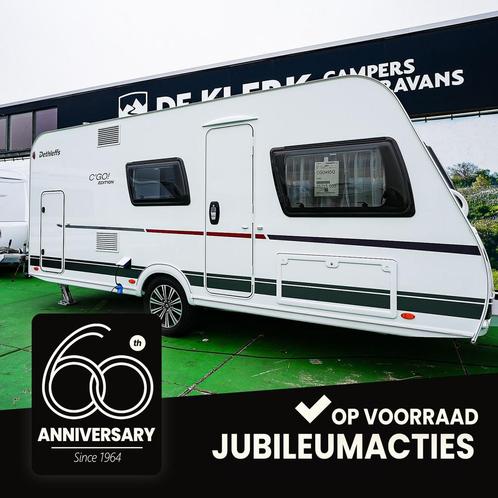 Dethleffs C - GO 495 QSK All-in Deals, Caravans en Kamperen, Caravans, 1000 - 1250 kg, tot en met 6, 7 tot 8 meter, Dethleffs