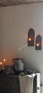 Aura Peeperkorn Marrakech wandkandelaar medium, Huis en Inrichting, Woonaccessoires | Kandelaars en Kaarsen, Ophalen of Verzenden