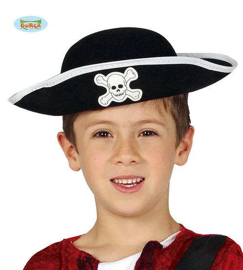 Piratenhoed kind populair, Hobby en Vrije tijd, Feestartikelen, Nieuw, Ophalen of Verzenden